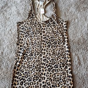 PINK VS cheetah racerback : S